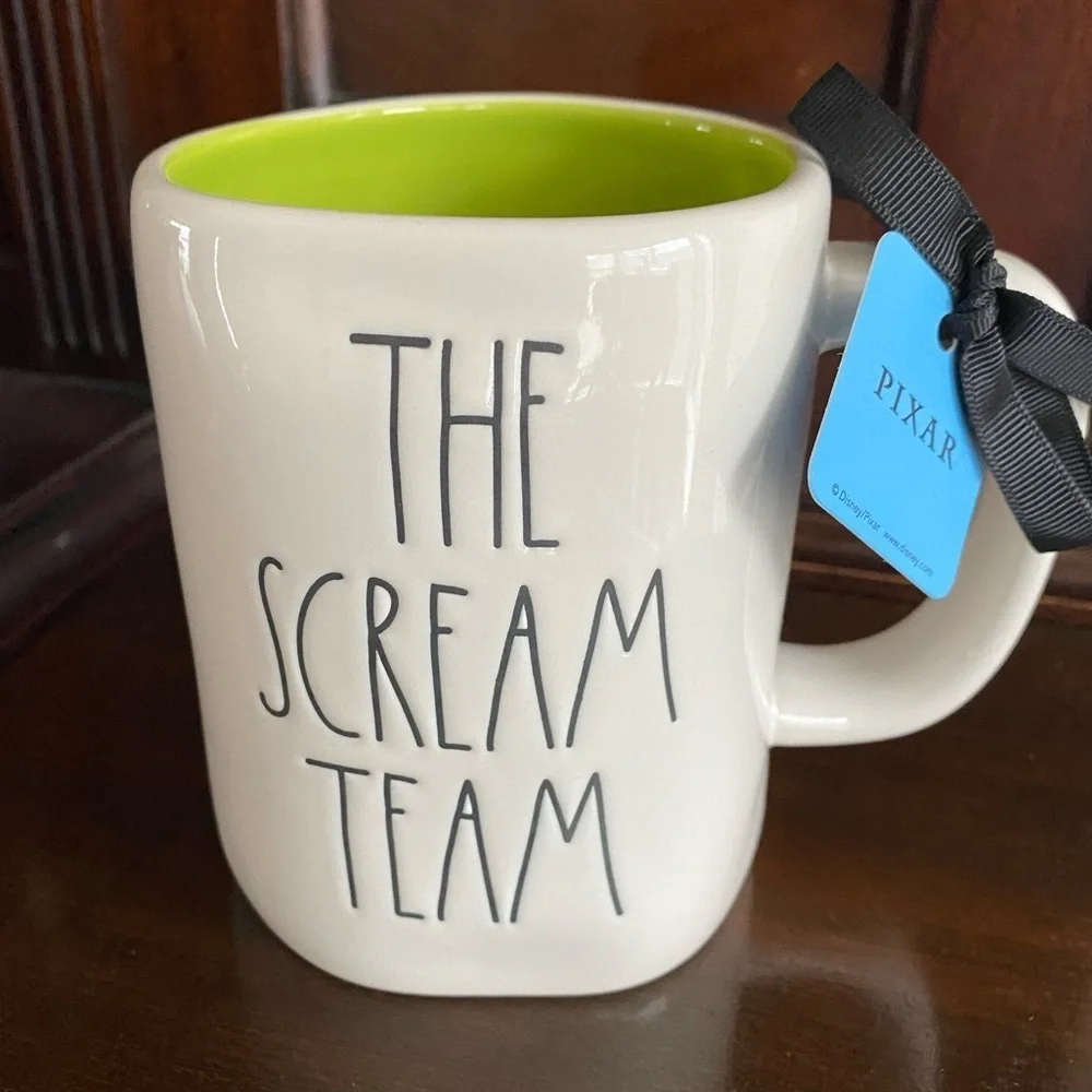 Rae Dunn Monster Inc Disney Pixar The Scream Team Mug NWT